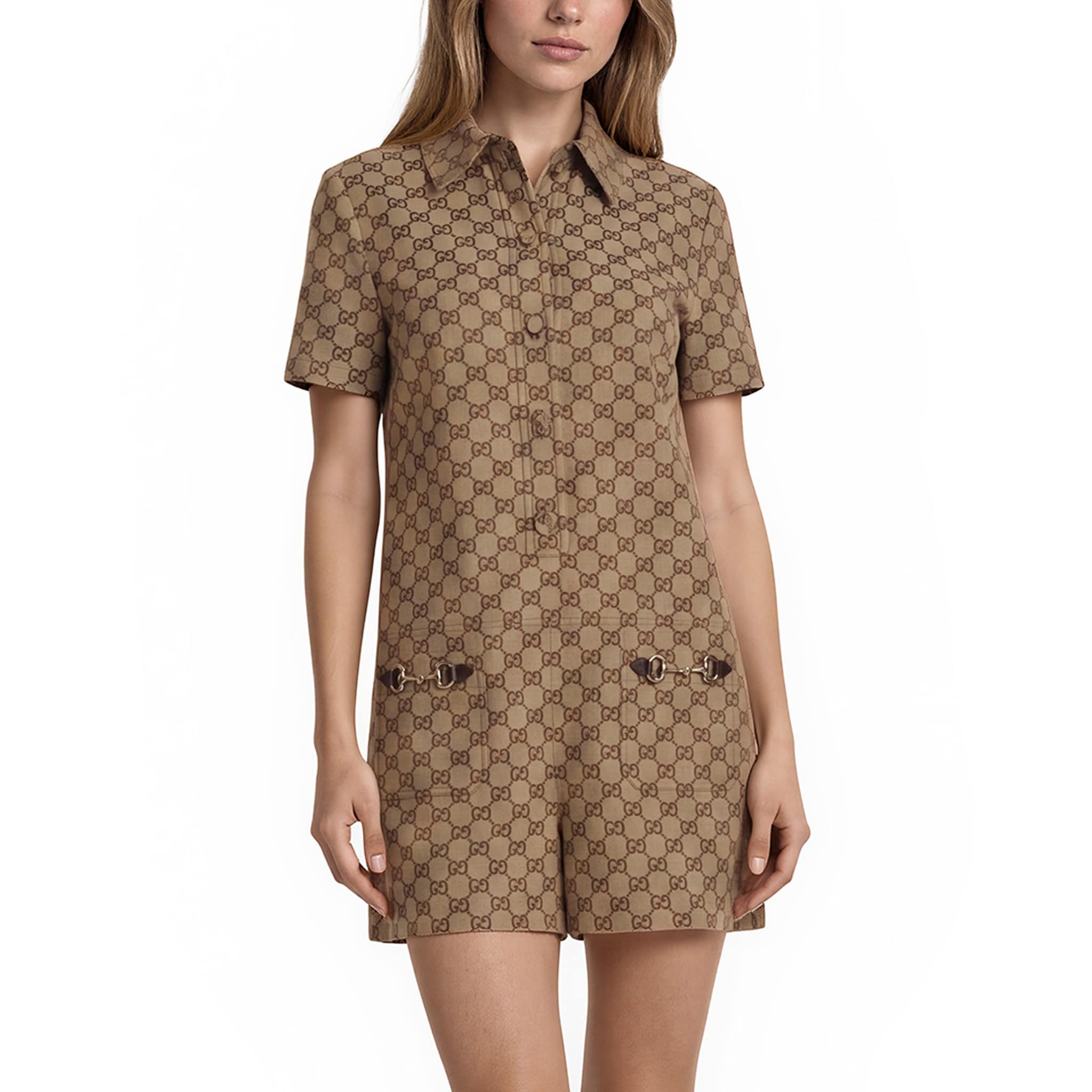 Gucci GG Canvas Romper