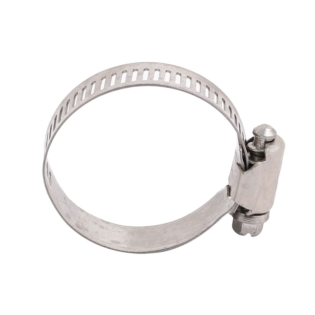 Ucland 21mm-38mm Cable Pipe Fitting Adjustable Worm Gear Hose Clamp Silver Tone 5pcs Ucland 21mm-38mm Cable Pipe Fitting Adjustable Worm Gear Hose Clamp Silver Tone 5pcs