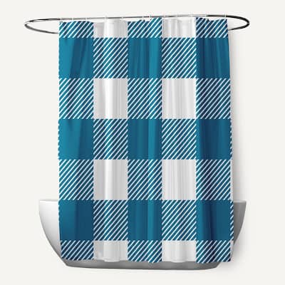 Buffalo Plaid Shower Curtain