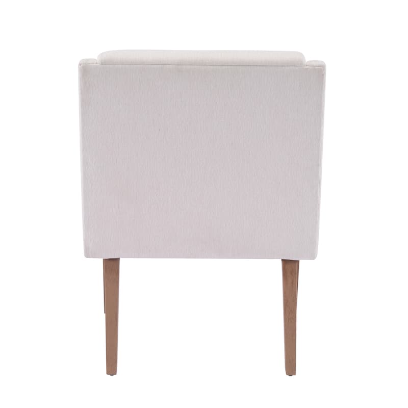 Christopher Knight Home - Set of 2 Mid-Century Modern Upholstered Dining Chair with Rubberwood Frame