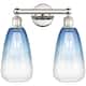 Option Polished Nickel / Sapphire Blue