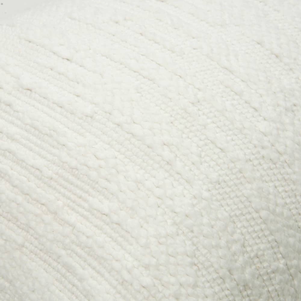 Rizzy Home Woven Dimensional Solid Throw Pillow