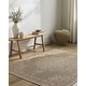 preview thumbnail 1 of 6, Livabliss Sandra Traditional Medallion Outdoor Area Rug Brown - 5' 3" x 7'