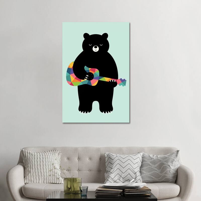 iCanvas "Happy Song" by Andy Westface Canvas Print - 48x32x1.5