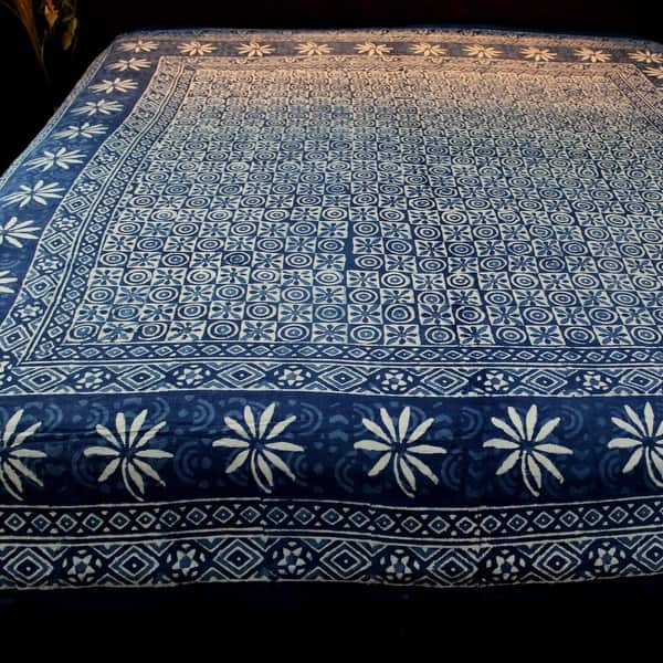 Large Blue Ensign 8/' Heavy Duty Drape Wall Hanging Table Cover Bed Spread.