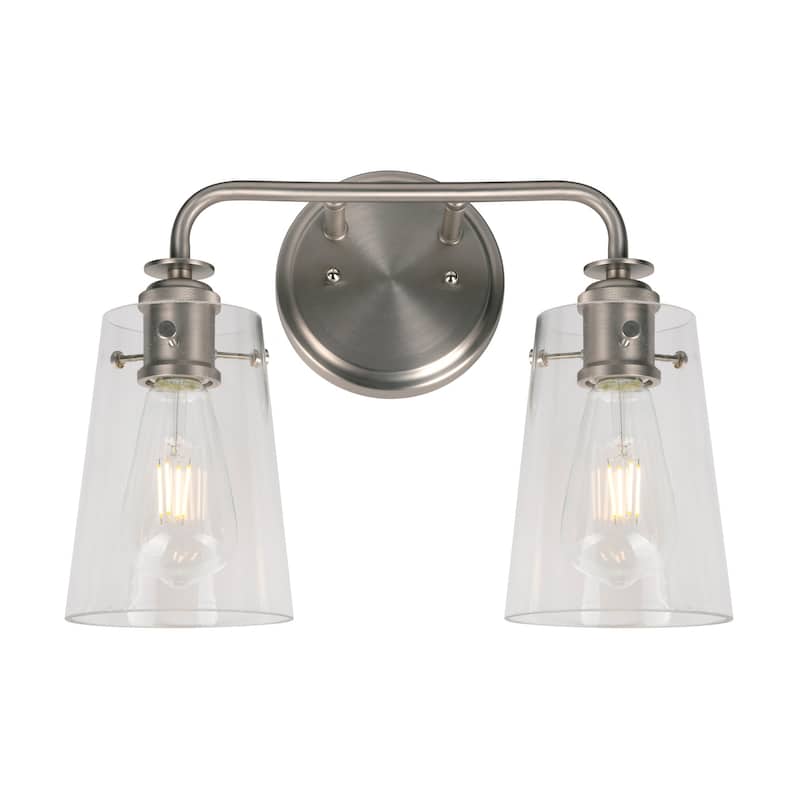 Forte Lighting 5118-02 Ronna 2 Light 15" Wide Bathroom Vanity Light