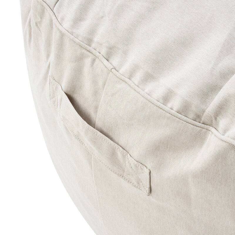 Christopher Knight Home - Hilary Modern Outdoor Upholstered Bean Bag with Storage