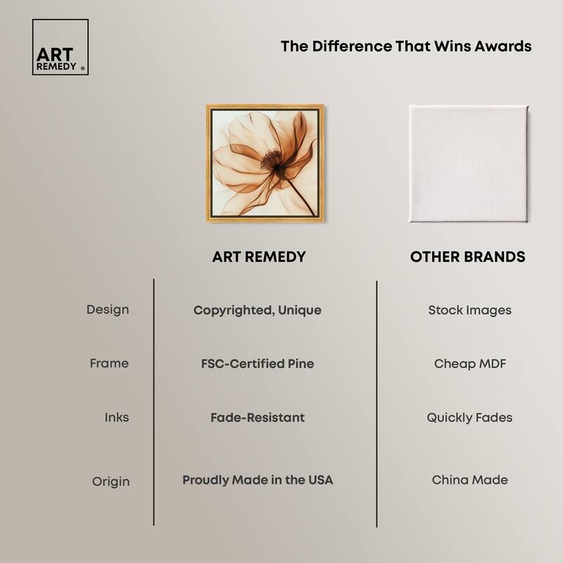Fragile Elegance II Canvas by Art Remedy
