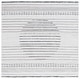 preview thumbnail 9 of 10, SAFAVIEH Alamo Taisija Modern Rustic Rug 6'7" Square - Ivory/Grey - Square