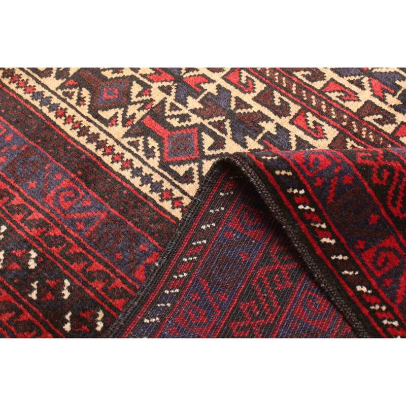 ECARPETGALLERY Hand-knotted Teimani Beige Wool Rug - 2'9 x 4'6