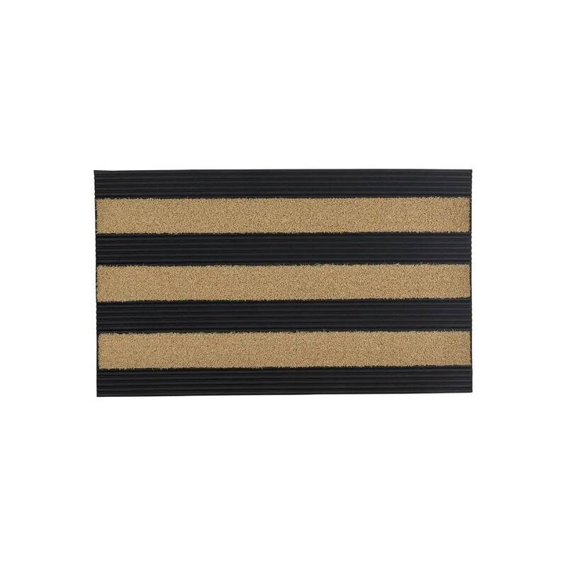 Ribbed Coir Doormat
