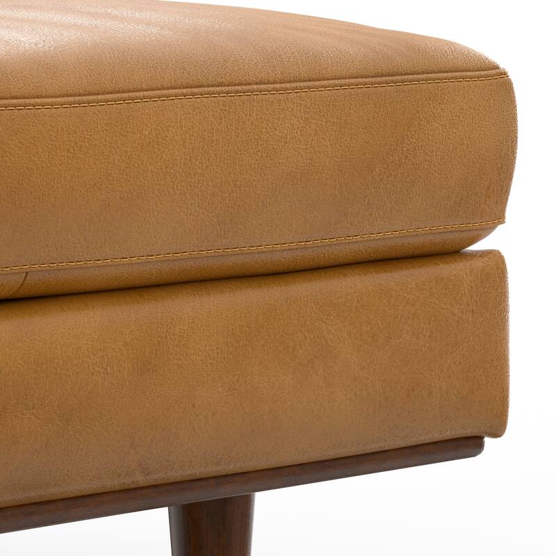WYNDENHALL Brixley 49 inch Wide Mid-Century Modern Table Ottoman