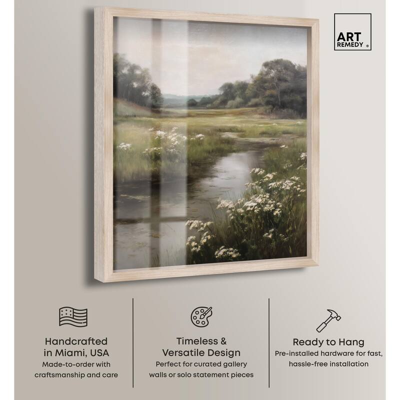 Quiet Waters Shadowbox by Art Remedy