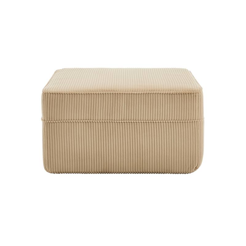 Minimalist Ottoman - Camel