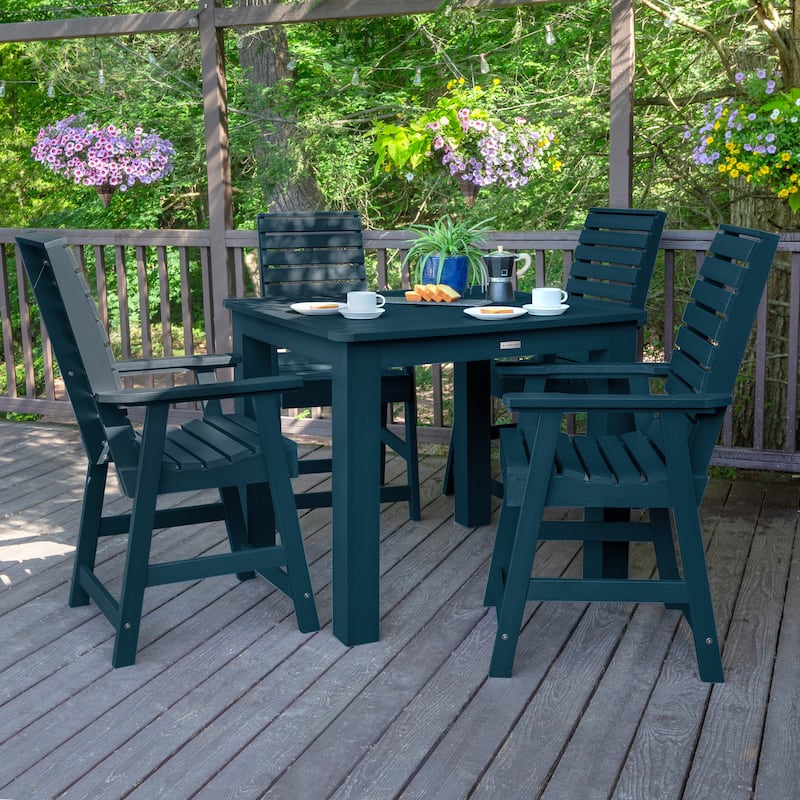 Weatherly Counter Height 5-piece Outdoor Dining Set
