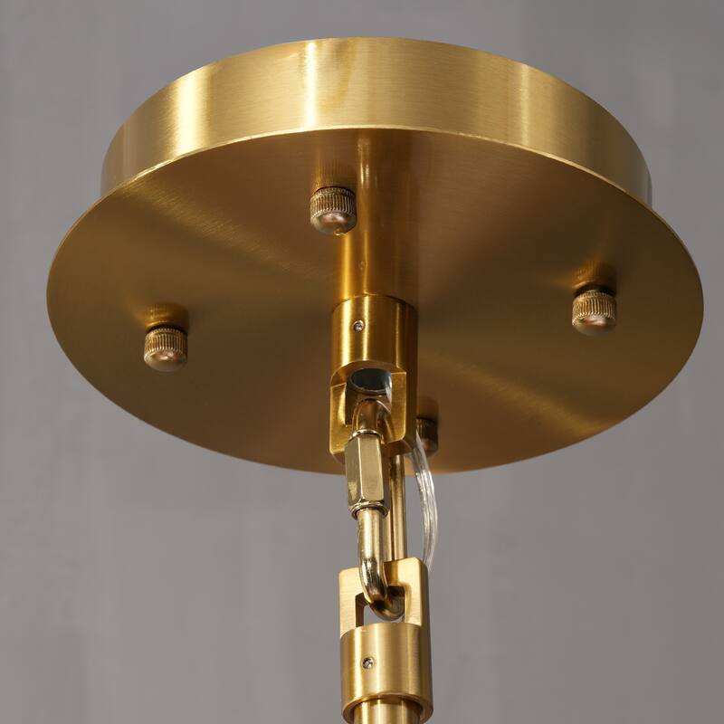 Modern Chandelier, 41 in. 9-Light Black & 59 in. 11-Light Gold Options for Dining Room, Living Room, Foyer, Bedroom