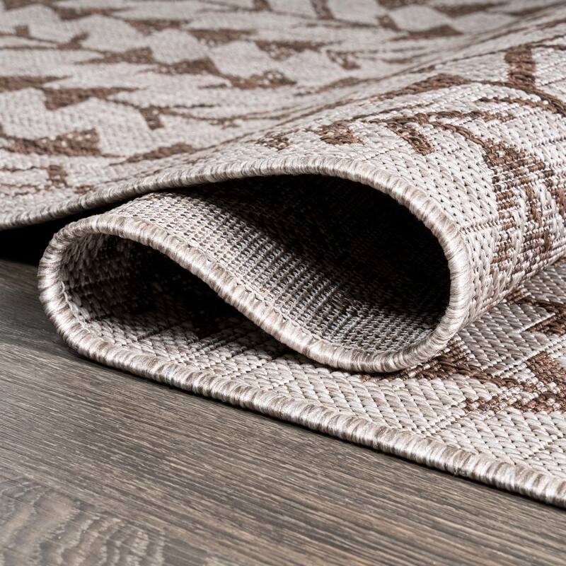 JONATHAN Y Sukie Bohemian Geometric Indoor/Outdoor Area Rug