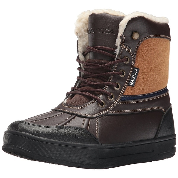 nautica lockview winterized duck boots