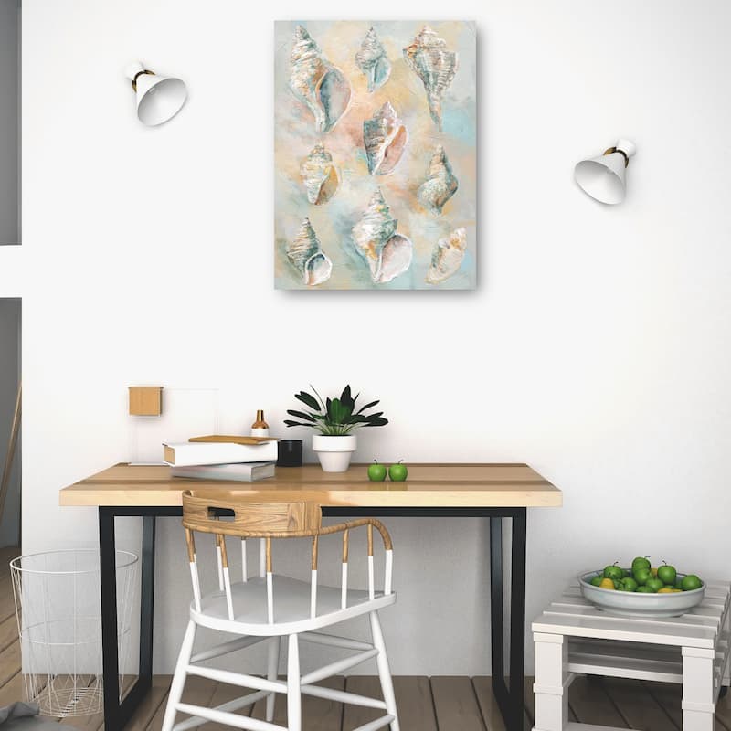 Tulip Shells By Studio Arts Canvas Art Print