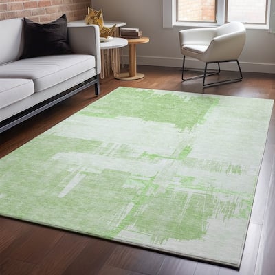 Premium Washable Super Soft Abstract Contemporary Mayfield Rug