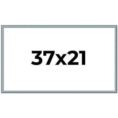 37x21 Frame Rustic Sky Blue Solid Wood Picture Frame | 0.75 Inch