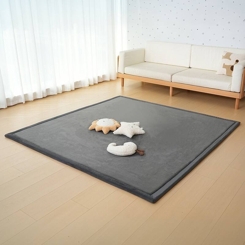 Baby Play Mat for Floor with 1.4in Thick Memory Foam for Any Playroom