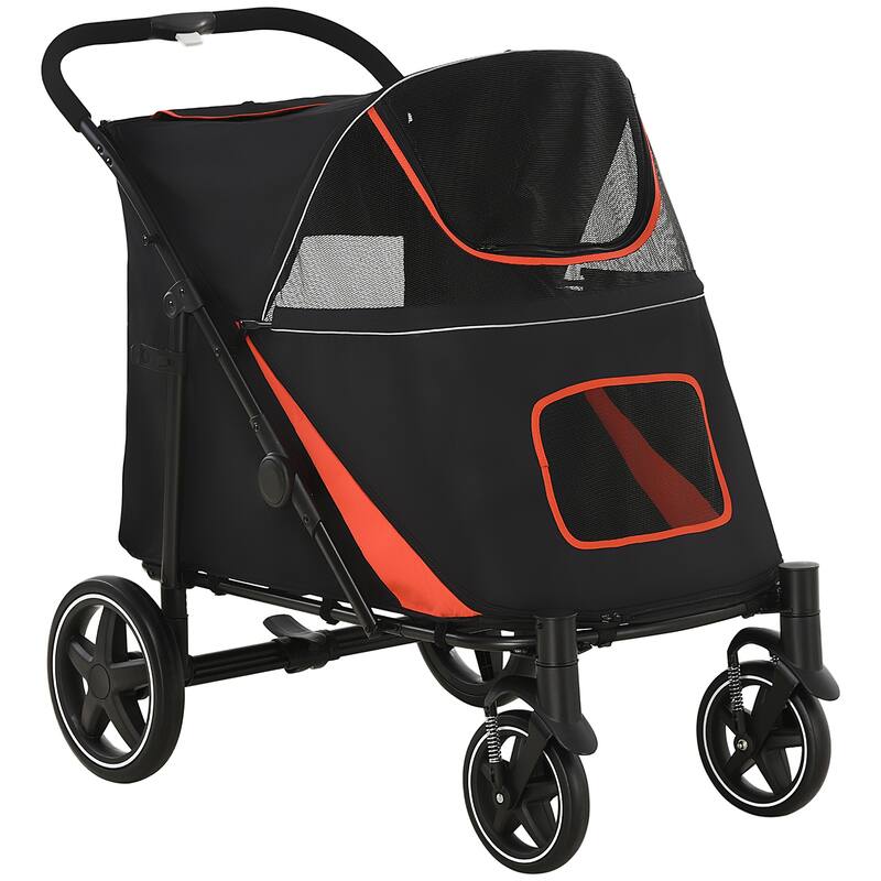 One-Click Foldable Doggy Stroller