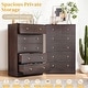 preview thumbnail 15 of 62, 6-Drawer Large Dresser For Bedroom And Chest Of Drawers With Sturdy Construction Wood Storage Organizer For Closet