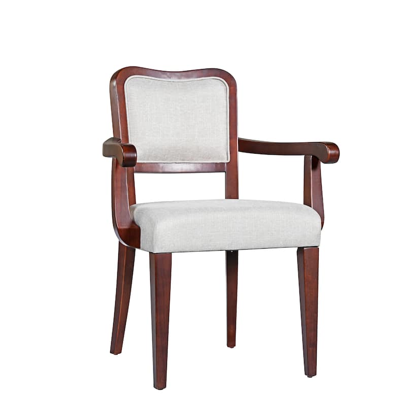 Upholstered Armchairs Dining Chairs (Set of 2)