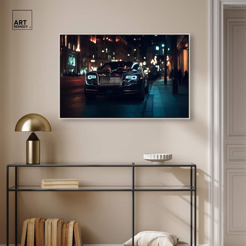 Phantom's Gleam Canvas by Art Remedy