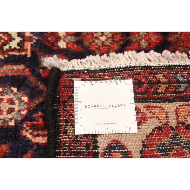 ECARPETGALLERY Hand-knotted Andelz Navy Wool Rug - 3'10 x 10'4