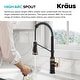preview thumbnail 47 of 49, KRAUS Allyn Commercial 2-Function 1-Handle Pull Down Kitchen Faucet