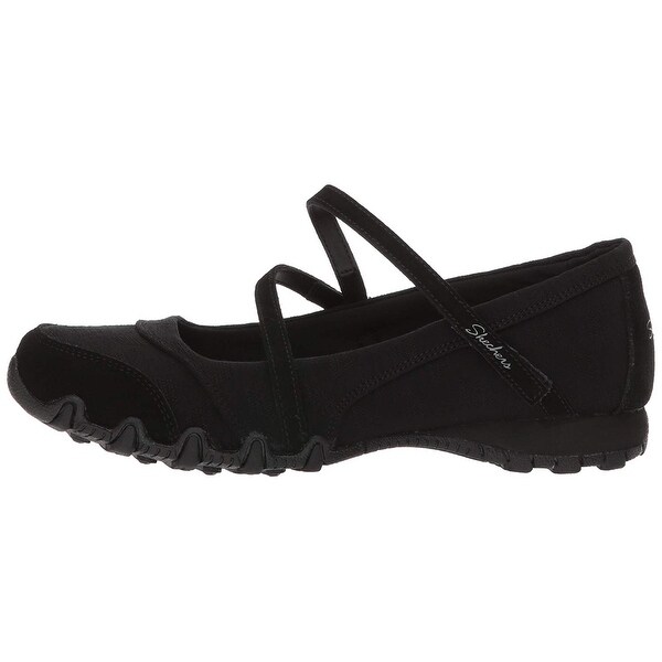 skechers women's bikers mary jane flat