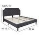 preview thumbnail 121 of 121, Tufted Platform Bed with 10 Inch Pocket Spring Mattress