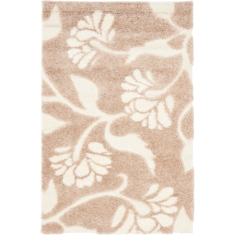 SAFAVIEH Florida Shag Neliha Floral 1.2-inch Thick Rug