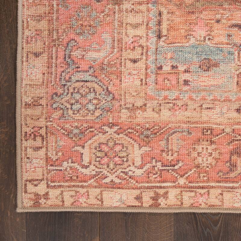 Nourison Vintage Washables Indoor only Persian Area Rug