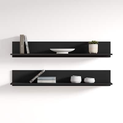 Soho S5 Modular 2-pc. Wall-mounted Floating Shelf Set