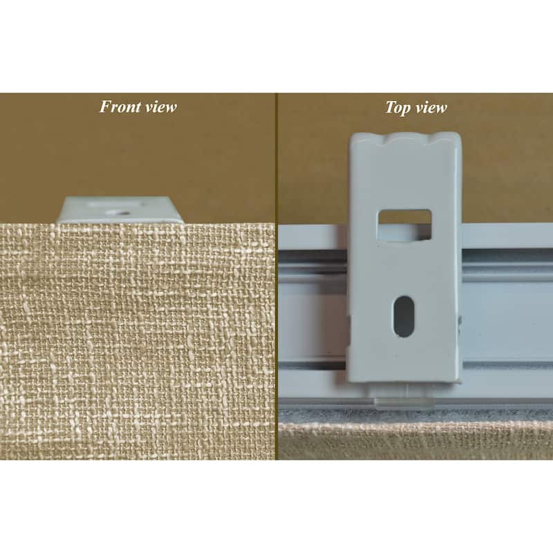 Monet Cordless Room Darkening Roman Shade