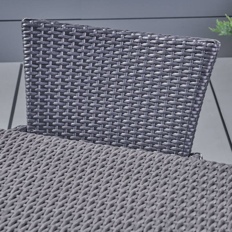 Aristo Outdoor 9-piece Square Wicker Dining Set with Cushions by Christopher Knight Home