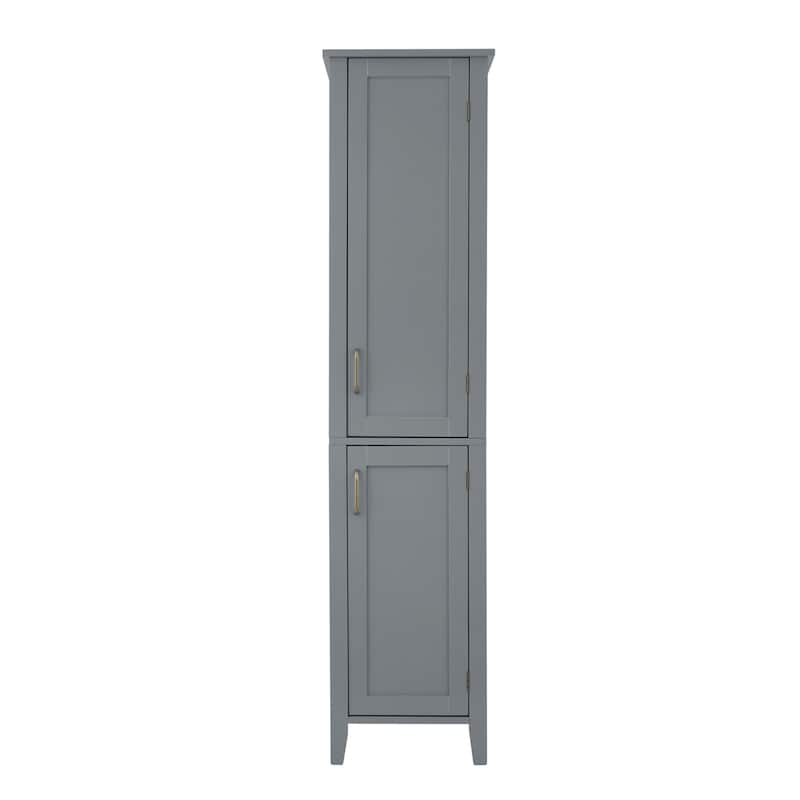 Teamson Home Mercer Wooden Freestanding Linen Tower