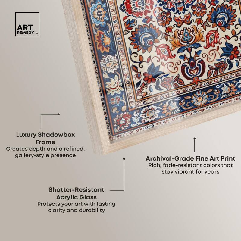 Morrocan Garden Shadowbox by Art Remedy