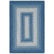 preview thumbnail 19 of 44, SAFAVIEH Handmade Braided Josefa Country Rug 2' x 3' - Navy/Grey - Rectangle
