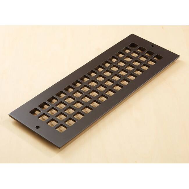 Reggio Registers Grid Series 4" x 14" Grille with Mounting Holes