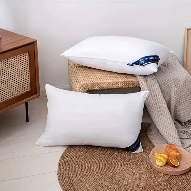 Set of 2 Fluffy Down Alternative Pillow,Luxury Hotel Pillow for Side Sleeping