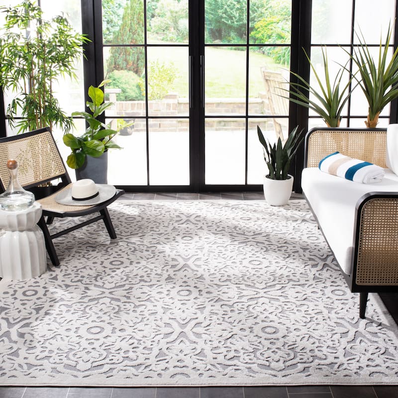 SAFAVIEH Cabana Gela Indoor/ Outdoor Waterproof Patio Rug