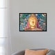 preview thumbnail 11 of 13, iCanvas "Buddha Head" by Manjik Pictures Framed