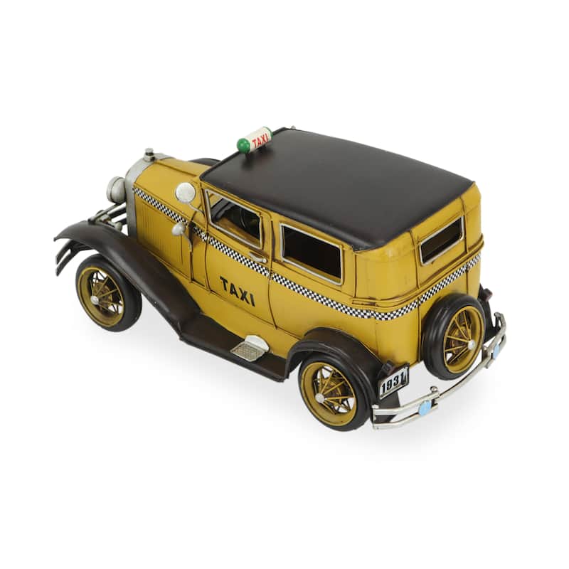 Yellow Metal 1931 Taxi Model