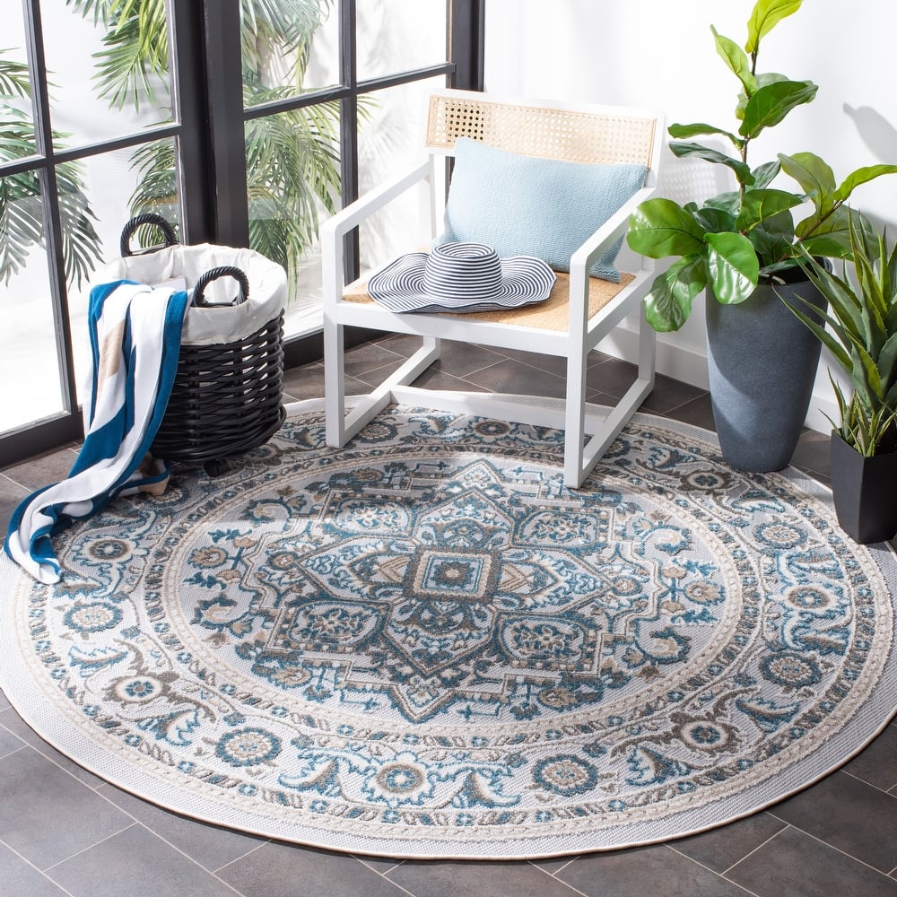 SAFAVIEH Cabana Alise Indoor/ Outdoor Waterproof Patio Rug