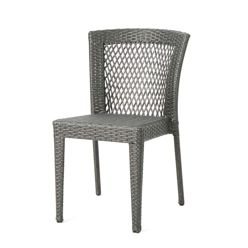 Dusk Outdoor Wicker Chair Set by Christopher Knight Home - Assembled