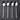 Inox Jason Design 4-piece Nascent Steel Coffee/Dessert Spoon Set